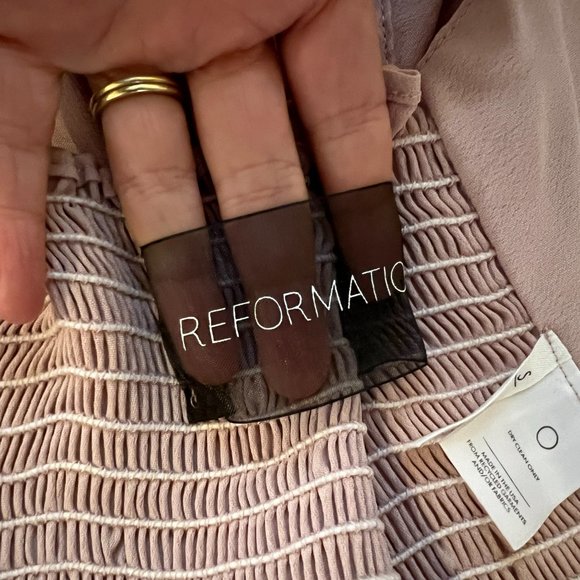 New Reformation Bustier Crop Top, Longline Bra Top, Size Small - Picture 9 of 12